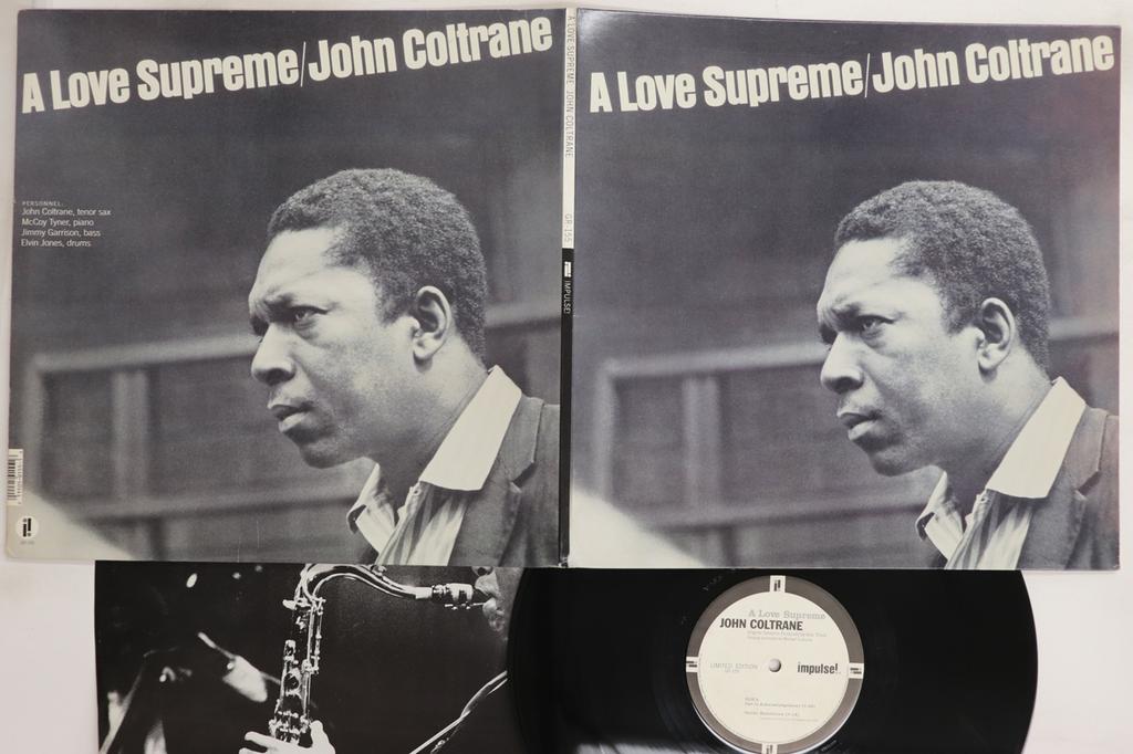 LP Record JOHN COLTRANE - A Love Supreme GR155 IMPULSE 1995 US Jazz Used
