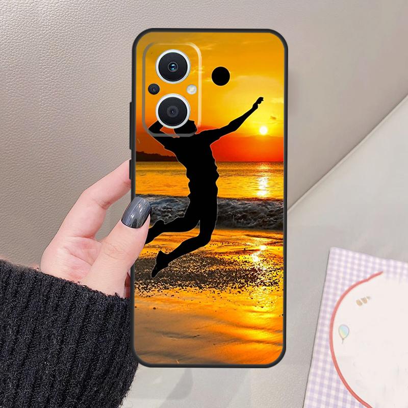Volleyball Sport Funda For OPPO Reno 12 14 13 11 10 Pro 11F 12F 13F 14F 7 8 Lite OPPO Find X6 X5 X8 X9 Pro Case