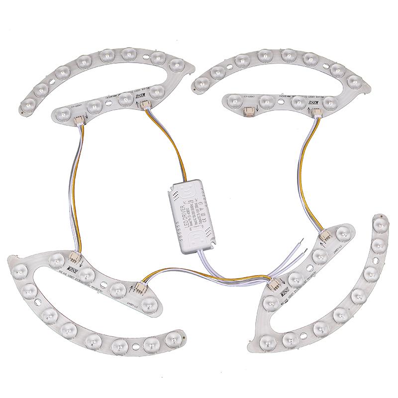 1 Piece 9W/12W Energy Saving Module Lamp Led Module For Ceiling Lights Dimming 220V Replacement Led Retrofit Light Panel