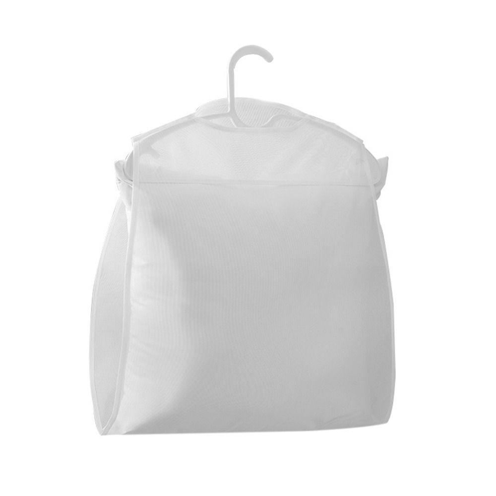 Portable Storage Pillow Drying Net Anti-dust Pillow/Doll Household Balcony Rack Mesh Breathable Clothes Drying Bag