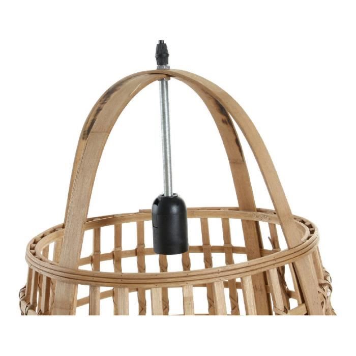 Suspension - DKD HOME DECOR - Rotin - 42 x 42 x 63 cm - E27 - Style Ethnique