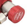 Quick Joint Quick Coupler L Type with Valve for AC Car Air Conditioner (R134a)
