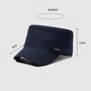 Men's Flat Top Hat Outdoor Sun Protection Hat Middle-Aged Sports Cap