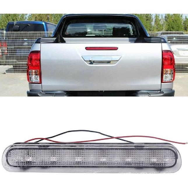 Rear High Third 3rd Stop Brake Light Lamp, Car High Mount Third Brake Stop Tail Light Lamp, Third Brake Light, Compatible with Toyota HILUX VIGO