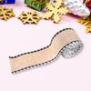 Christmas Edging Plaid Ribbon Christmas Day Decorations Bow Decorative Ribbon