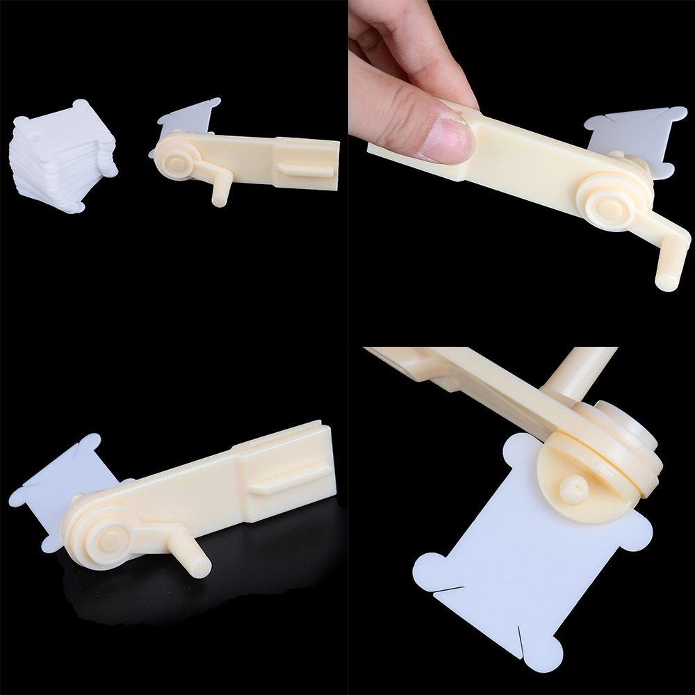 String Winder and 30pcs Thread Card Embroidery Thread Bobbin Winder Stitch Wound String Winder and 30pcs Thread Card Embroidery Thread Bobbin Winder Stitch Wound