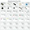 Electronics Component Basic Starter Kit W/830 Tie-Points Breadboard Power Supply