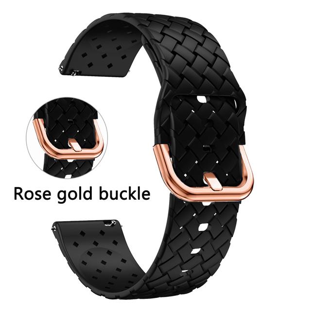 20mm Silicone Band For Amazfit GTS/2/2e/3/4/GTS2 Mini/GTR 42mm Sport Watch Bracelet Amazfit Bip U 3 Pro Strap Watchband Correa