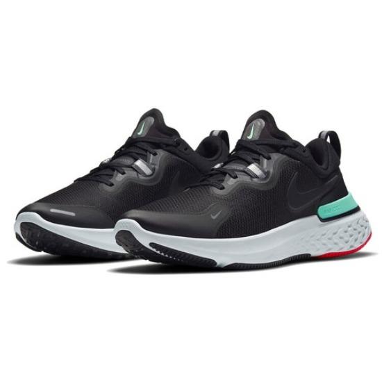 

Nike React Miler Black Green Glow - CW1777-013 EU 40 чорний