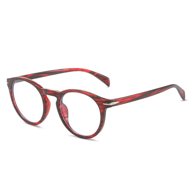 New European and American Glasses Round Full-Frame Frames for Men and Women, Internet-famous Frames