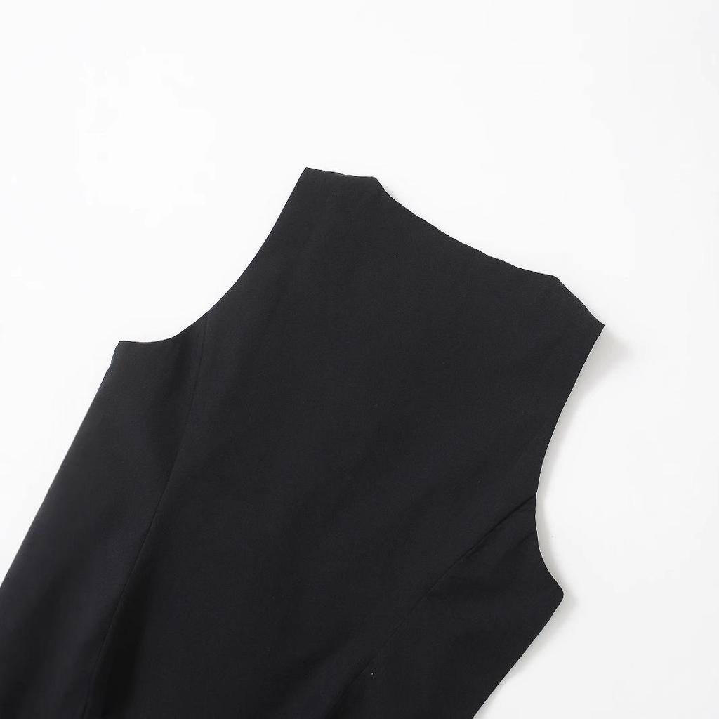 2025 Spring Women's European & American Style Casual Slim Fit Vest