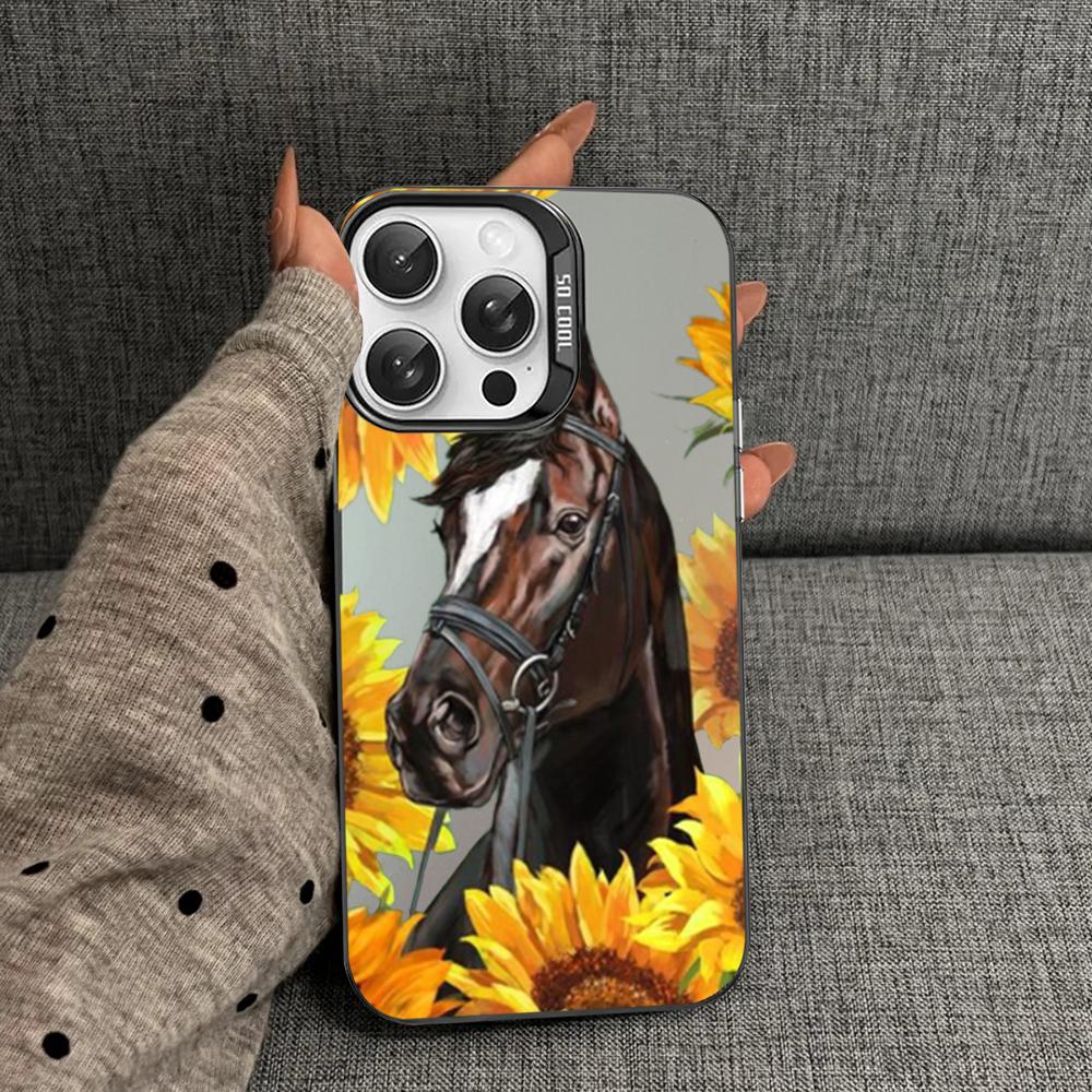 Frederik The Great beauty horse Phone Case For iPhone 16 15 14 13 12 11 Pro Max X XR XSMAX 8 7 Plus Matte Shockproof Back Cover