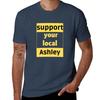 Funny Support Ashley Tshirt Breathable Gym Short Sleeve Tshirt