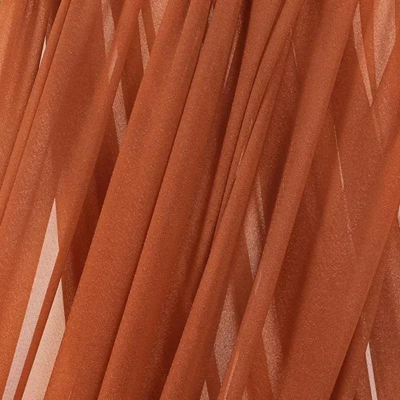 1 Panel Chiffon Backdrop Curtains, Wrinkle-Free Sheer Chiffon Fabric Curtain Drapes Wedding Ceremony Arch Party Stage Decor
