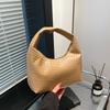 Fashion Trendy Woven Commuting Minimalist Tote Shoulder Bag Niche Design Underarm Shoulder Bag Large Capacity Shoulder Bag 2024