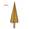 Cutter Step Cone Drill Equipment High Speed Steel Hole