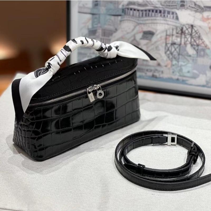 Lunch Box Bag First Layer Cowhide Small Square Bag Leather Niche Design Fashionable Women's Bag Fashion