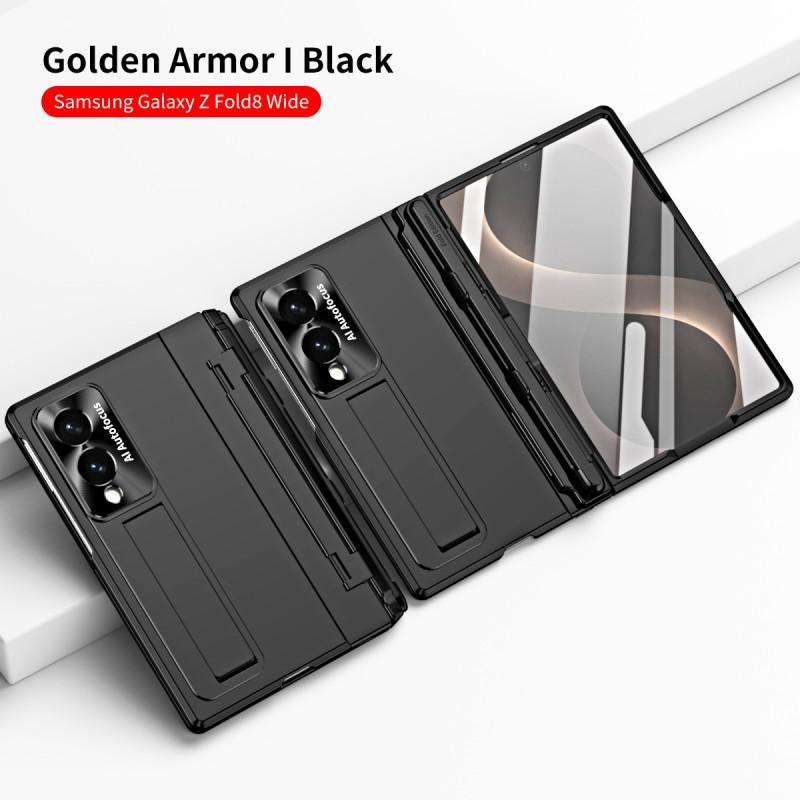 Galaxy Z Fold 8 Ultra Case With Smooth Hinge Design Electroplated Pen Slot Shockproof PC Cover Daily Use