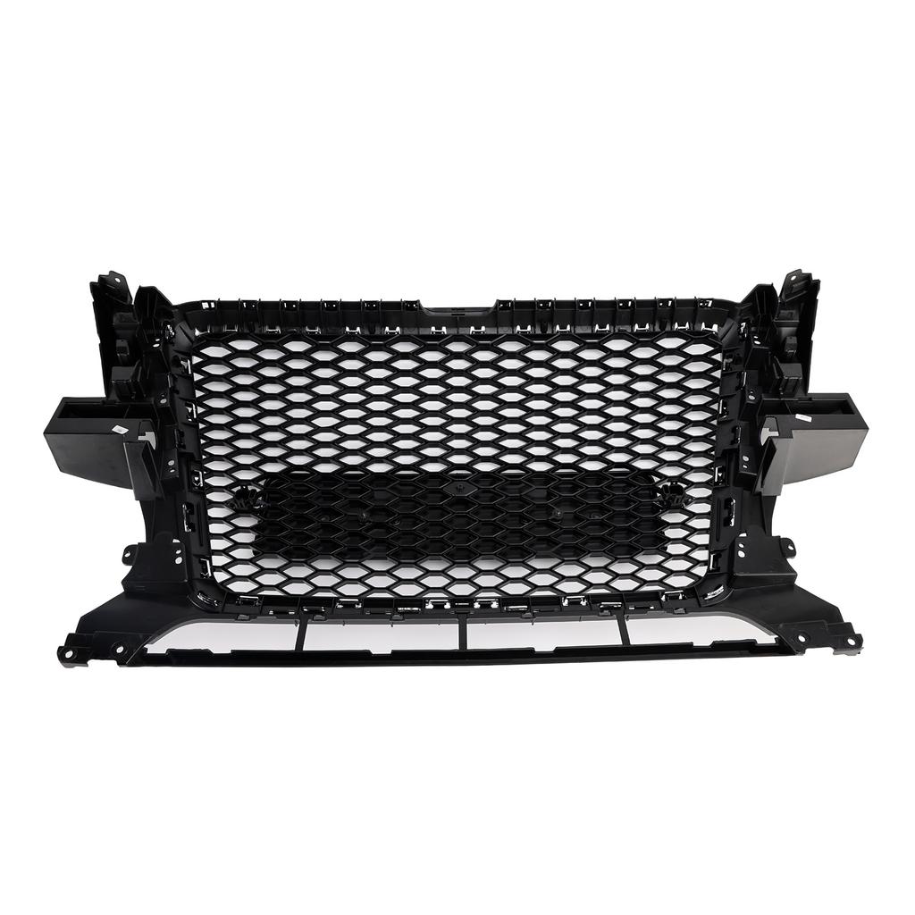Chrome/Black Front Bumper Grill Grille 8R0853651B Fit Q5 2009-2012