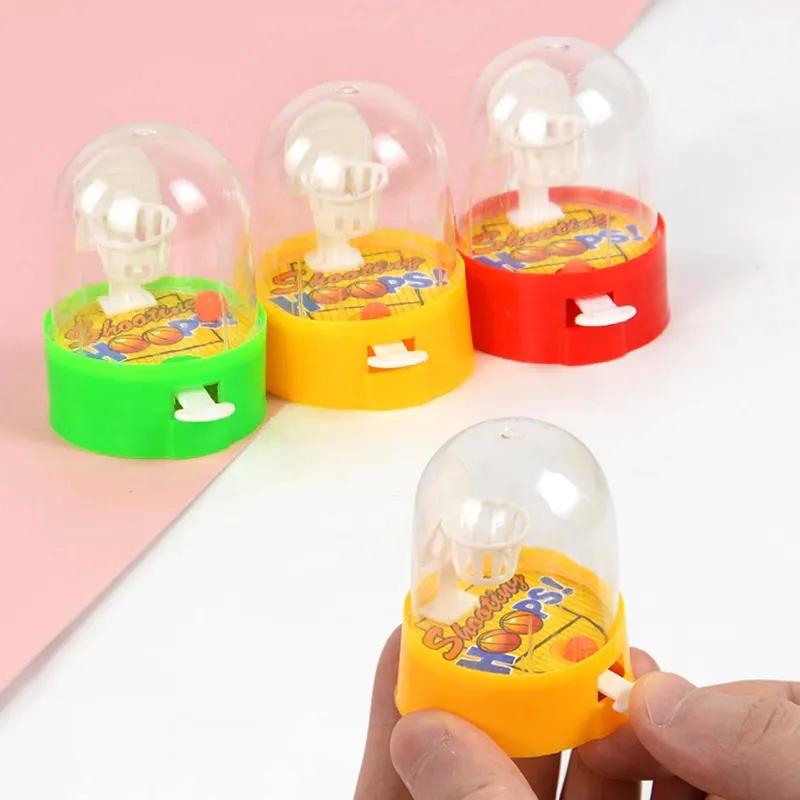 10Pcs Mini Basketball Shooting Game Fingers Toy Kids Sport Theme Birthday Party Favors Gifts for Guest Pinata Filler Christmas