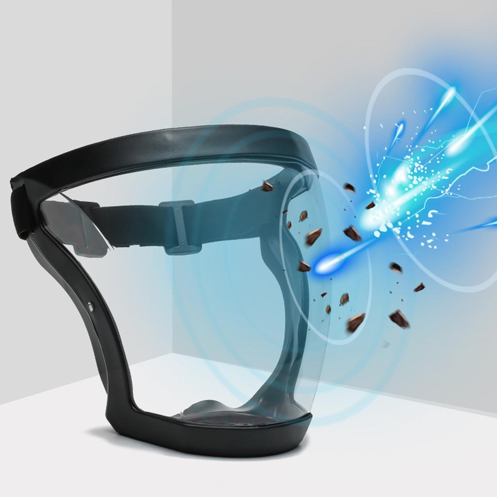 Unisex Full Face Protective Mask Fog Transparent Mask Protective Shield