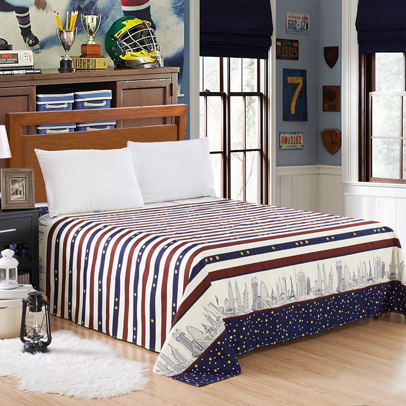 Brushed Duvet Cover & Sheet Set for Single/Double Beds - Ideal for Student Dorms