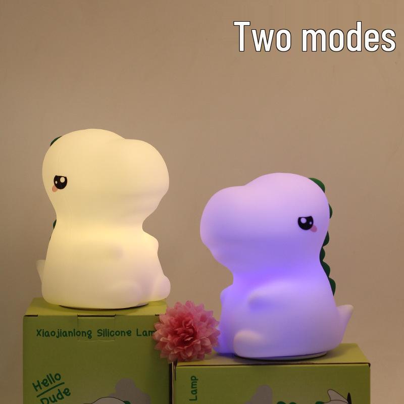 Hart Dragon Silicone Rechargeable Night Light: Seven-Color Bedside Atmosphere Lamp