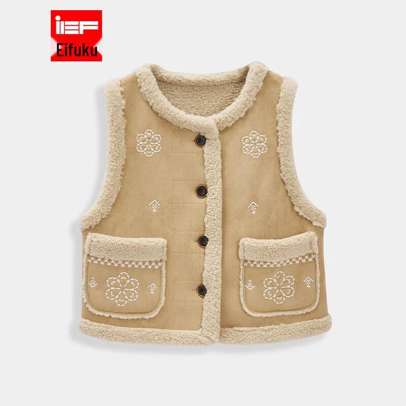 

Женский жилет IEF Осень/Зима 2025 под замшу S