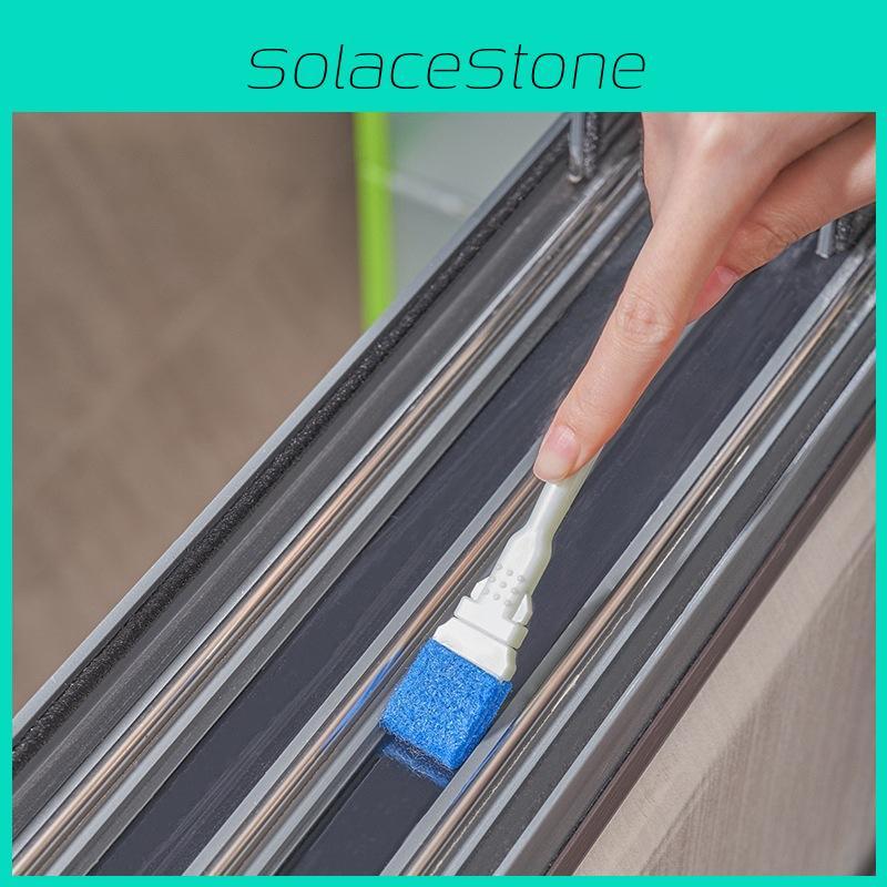 Versatile Cleaning Brush With Dualhead Design For Stubborn Stain Removal In Household Spaces