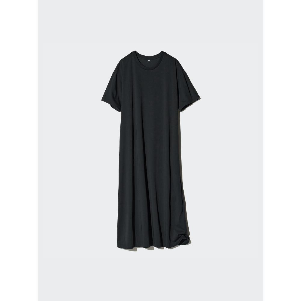 

Футболка Uniqlo Airism из хлопка с коротким рукавом 09 BLACK/WOMEN XS