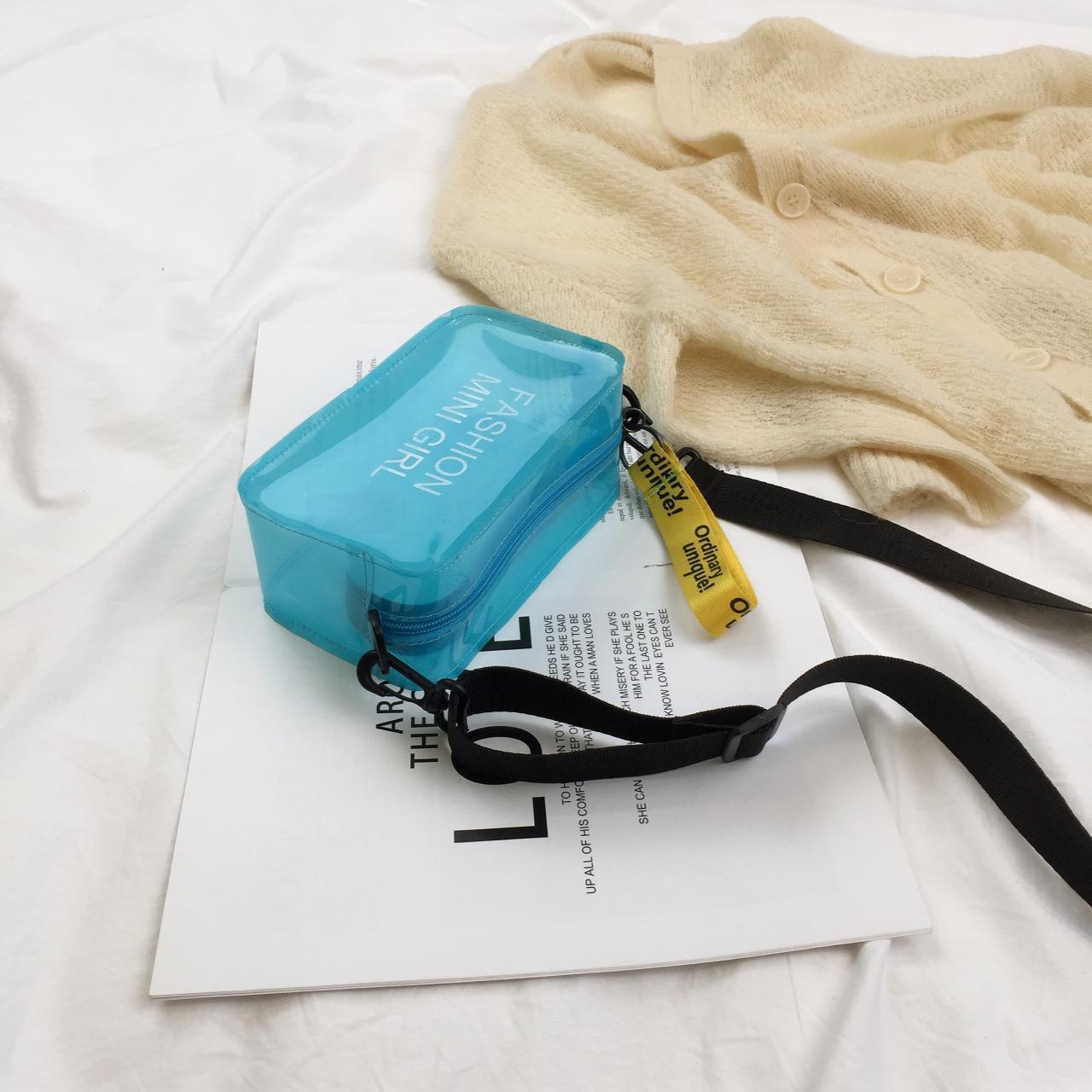 Summer Bag Transparent Shoulder Bag Fashion Women s Bag Coin Purse Free Size