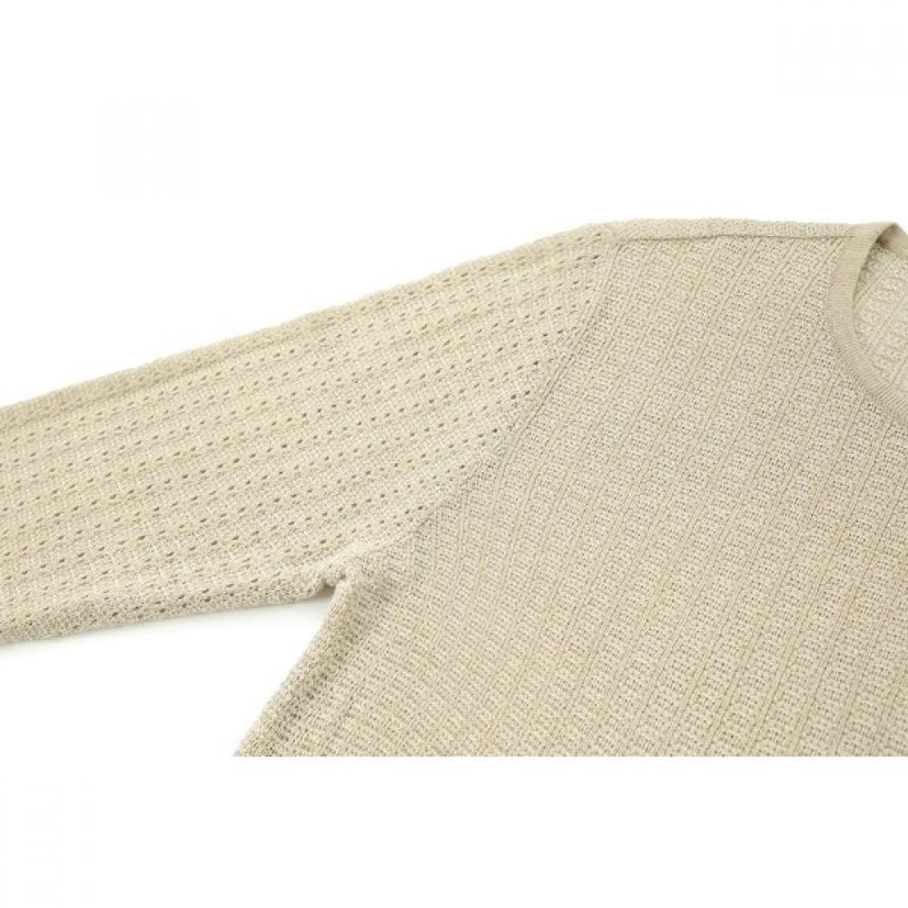 Furina Linen My CoTTon PoinT Sleeve T shirT