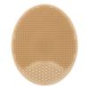 Portable Shampoo Brush Soft Silicone Bristles Household Baby Bath Brush Scalp Scrubber Makeup Brush Cleaner