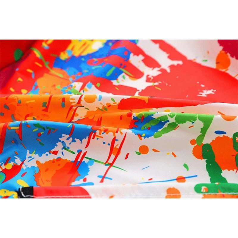 Paint Apron for Children Art Apron - Waterproof Long Sleeved Cover Children's Apron, Childrens Drawing Kindergarten WQ005