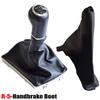 New Styling Fit For VAUXHALL OPEL ASTRA III H 1.6 2004-2010 MT 5 6 Speed Car Gear Shift Knob Lever With Leather Gaiter Boot