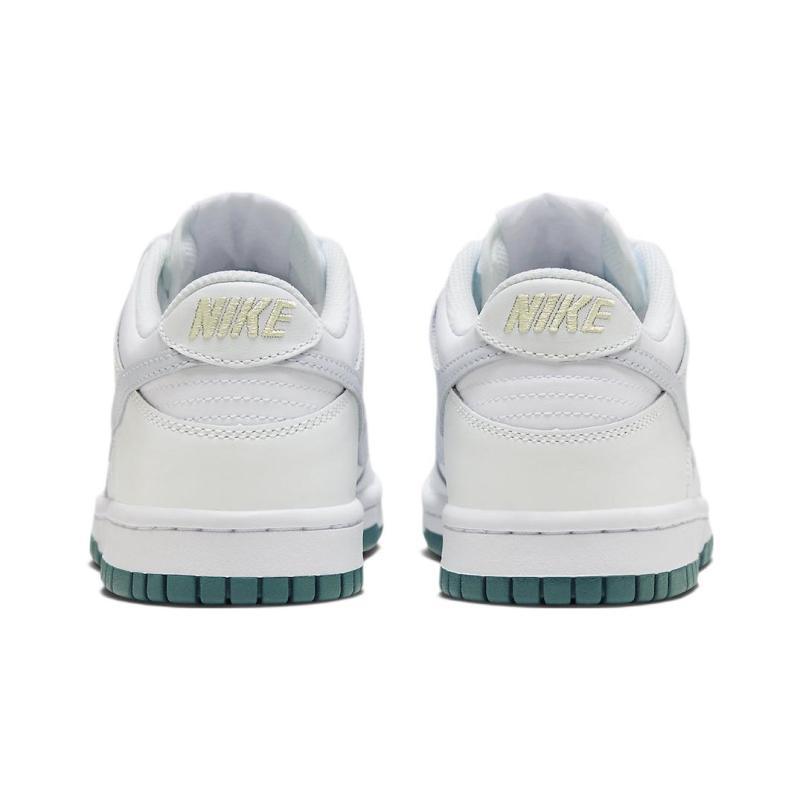 Nike Dunk Low White Grey Teal GS Sneakers FD9911-101