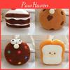 Cartoon Butter Cake Chocolate Cookies Toast Food Design Plush Toy Children For