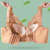 Women's Thin Section of Anti-sagging Polymerization Bra To Collect Vice Breasts Large Breasts Show Small Upturned Bra Without Steel Ring