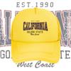 Kalifornien Golden State Westküste Design Baseballkappe Anime Grafikmützen Erwachsene Unisex Damen Sport Outdoor