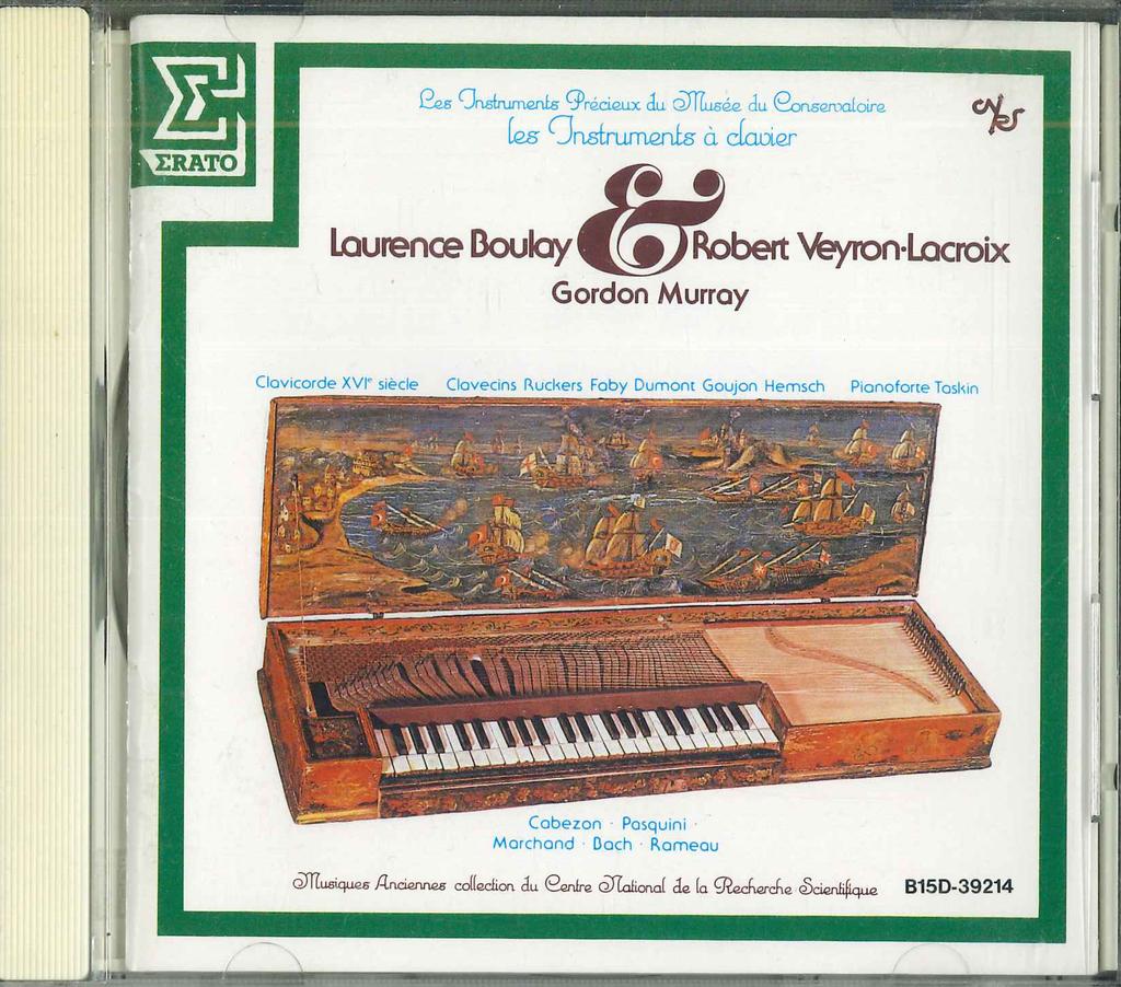 CD VARIOUS - The Sound of a Masterpiece: Histori B15D39214 ERATO 1989 Japan Classical Used