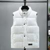 New Vest Jacket Autumn Winter Warm Coat Stand Collar Padded Waistcoat Corduroy Work Wear Male Clothes M-5XL Sleeveless Vest