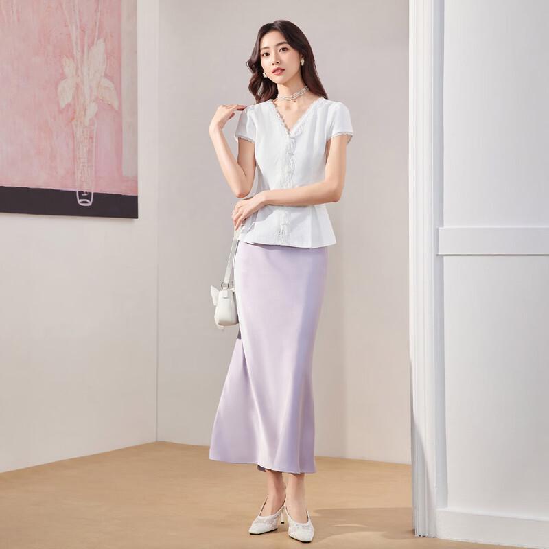 IEF 2026 Summer Commuter Elegant Fashion Shirt Top