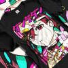 Turbo Oma T-Shirt Dandadan Monster Geist Kämpfer T-Shirt Herren Baumwolle Übergröße Anime Manga Kurzarm Hohe Qualität Damen Herren Kleidung