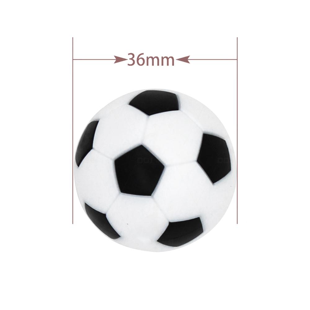 6 buc Mingi de masă 32mm 36mm Mini Foosball Kicker Spare Fotbal Jocuri de interior Fussball flexibil antrenat relaxat copii copii copii CHINA black