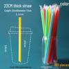 Disposable Hardened Thick Bubble Tea Straws