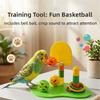 Adjustable Hoop Parrot Toy Set Interactive Ring Toss Game Bird Puzzle Toy  Bird Enrichment