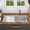 Handcrafted Built In Sink Stainless Steel
