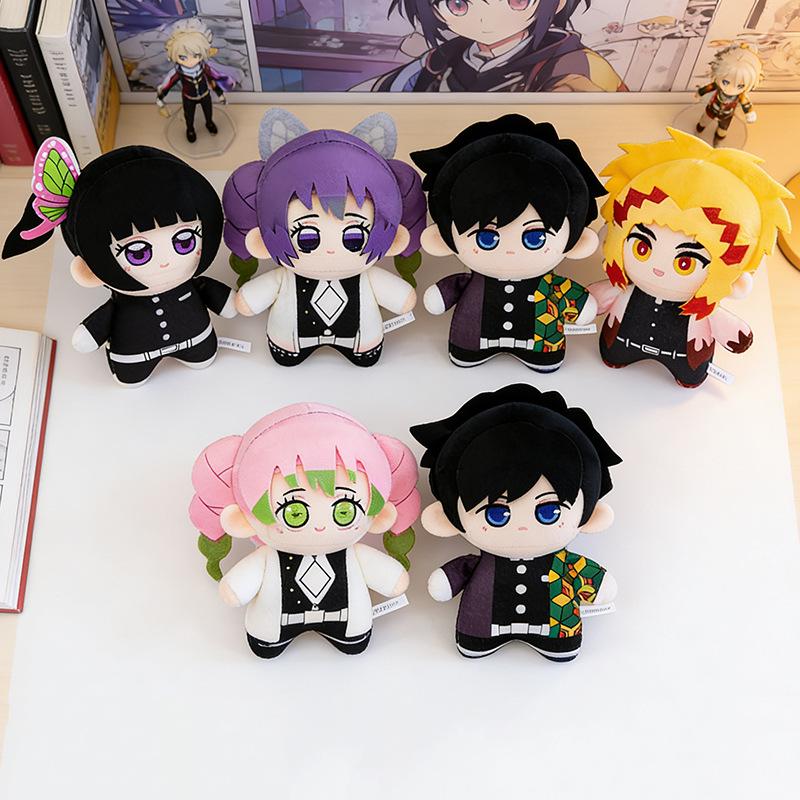 Cross-Border Demon Slayer Plush Toy - Agatsuma Zenitsu & Nezuko