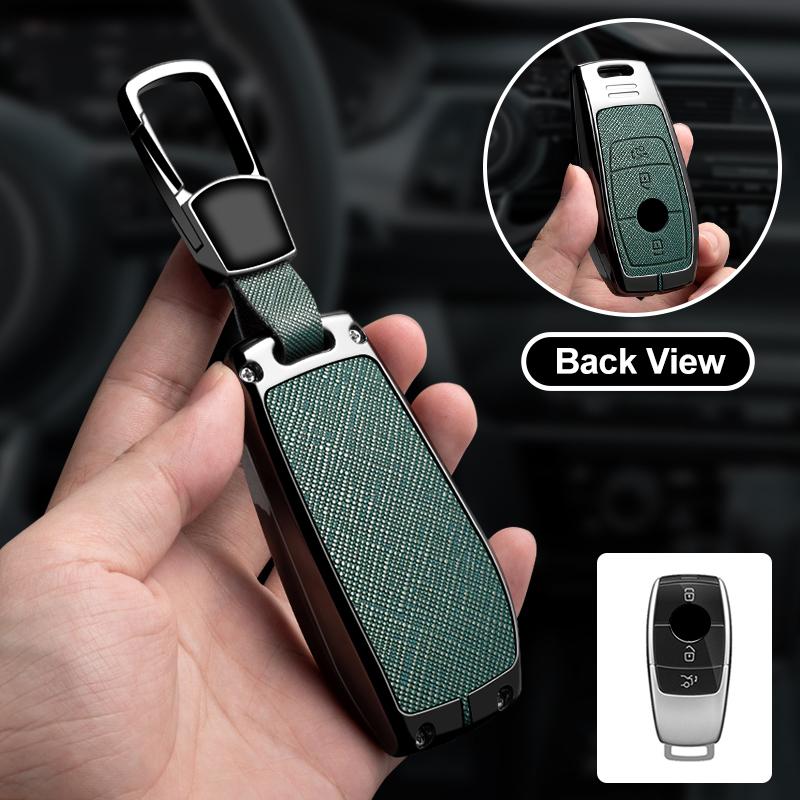 3/4 Button Zinc Alloy Car Key Cover Case For Mercedes-Benz A220 E63S Amg E-Class Gle 350 4Matic E300 E400 E43 W213