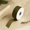 Gift Wrapping Ribbon 38mm X 20m, Xmas Green